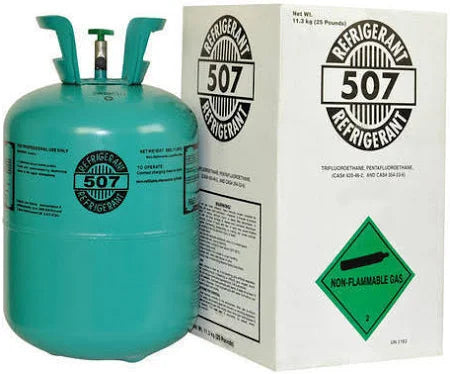 R-507 Refrigerant 25 lb. cylinder