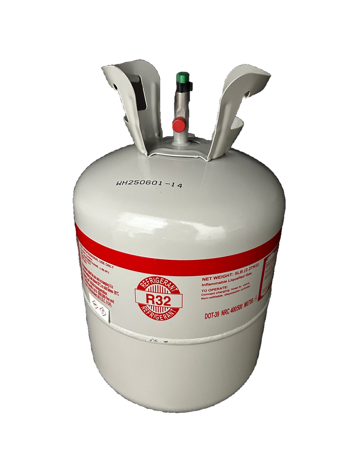 R-32 Refrigerant 5 lb. cylinder