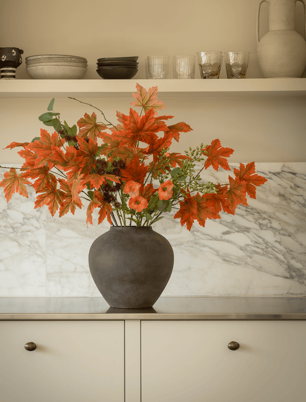 setcollectives Arrangement - Maple Leaf & Orange Poppy