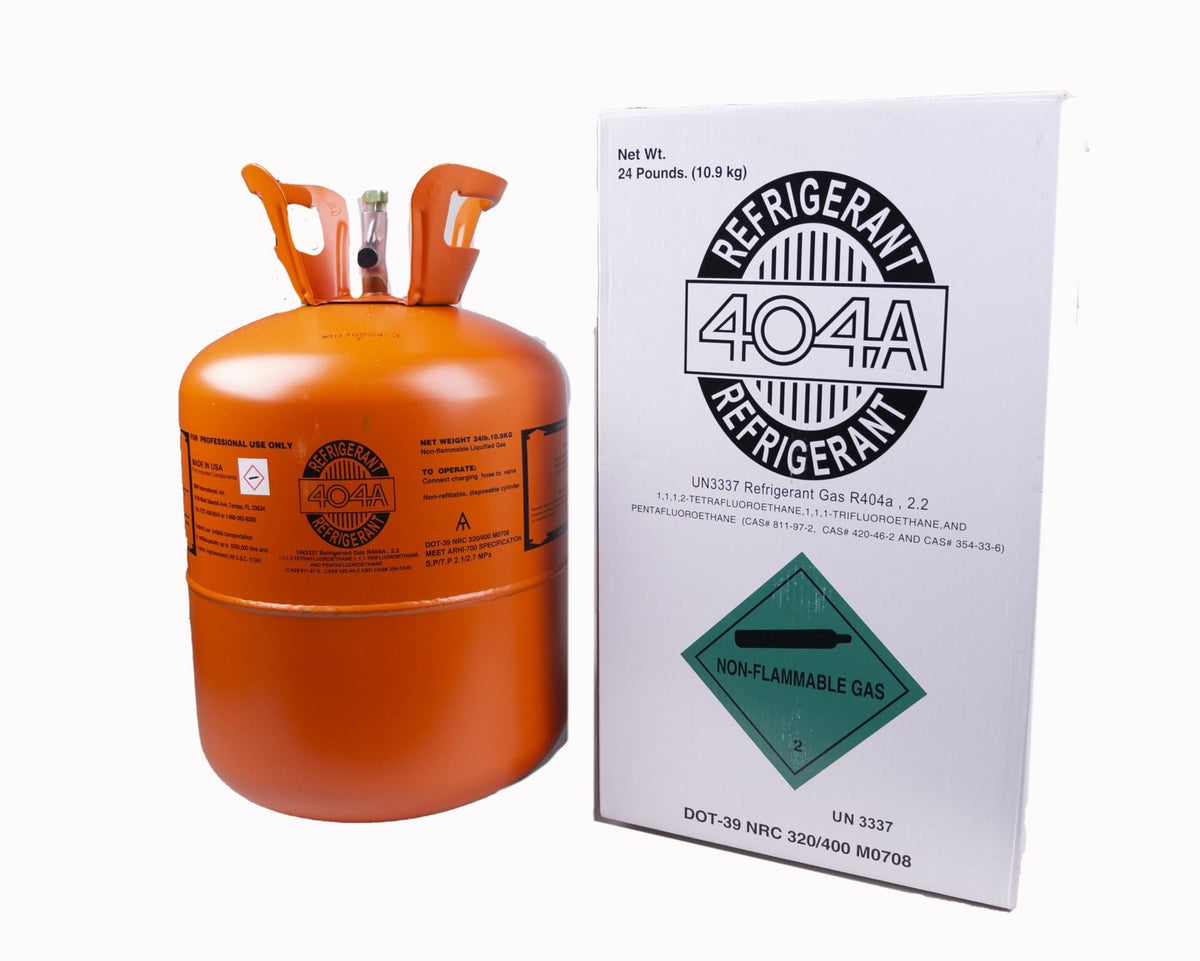 R-404A Refrigerant 24 lb. cylinder