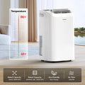 ZAFRO 12,000 BTU (8,000 BTU SACC) Smart Portable Air Conditioner Cools Up To 400 sq. ft. - image 2