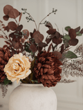 setcollectives Arrangement - Burgundy Dahlia & Cream Peony
