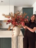 setcollectives Arrangement - Palm Leaf & Cone Hydrangea
