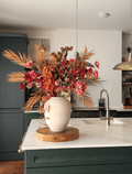 setcollectives Arrangement - Palm Leaf & Cone Hydrangea