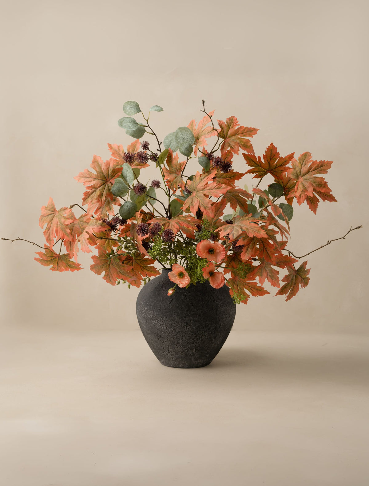 setcollectives Arrangement - Maple Leaf & Orange Poppy