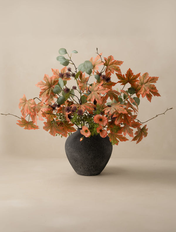 setcollectives Arrangement - Maple Leaf & Orange Poppy