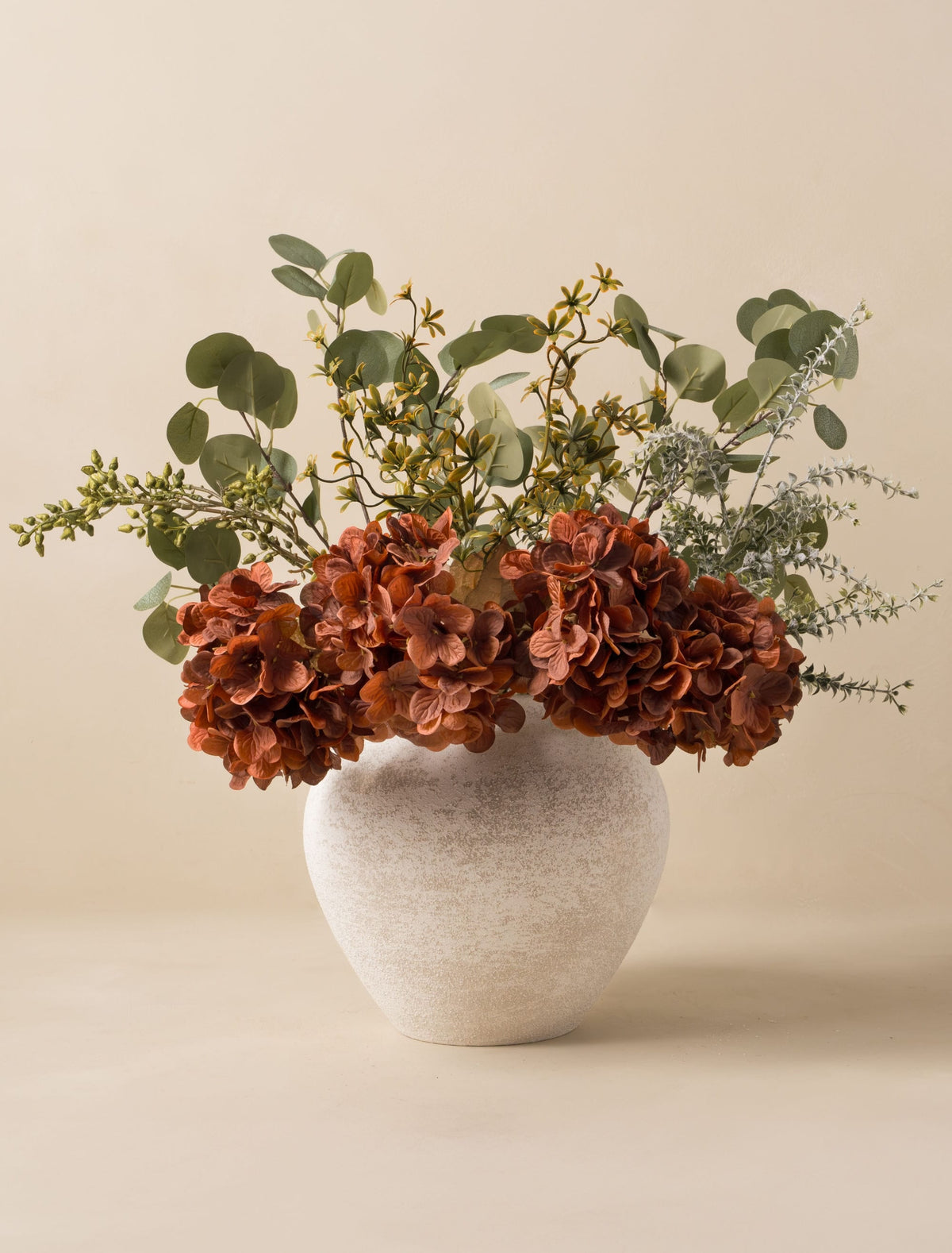 setcollectives Arrangement - Eucalyptus & Cinnamon Hydrangea