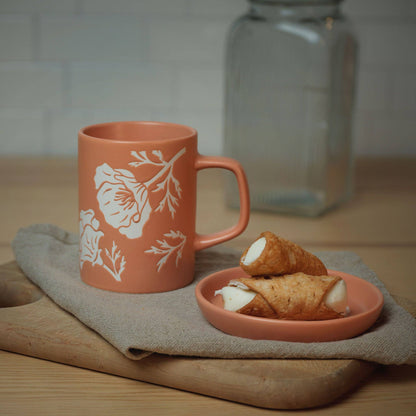 Cuppa Color Mug – Poppy, 11 oz